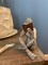 Modern Reading Woman Figurine Home Decor Abstract Thinker Statue for Office, Living Room, Book Shelf